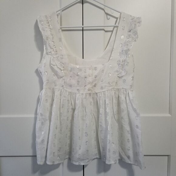 Jachs girlfriend New York polka dot top - Picture 8 of 10